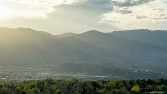 Colorado Springs Springtime Wallpaper Background