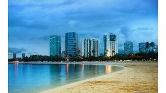 Waikiki After Sunset Wallpaper In Resolution