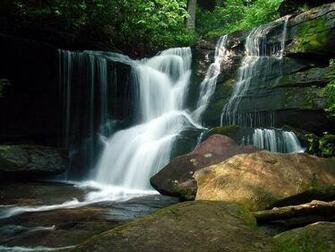 Waterfall Beautiful Waterfalls Files Nature Wallpaper Jpg