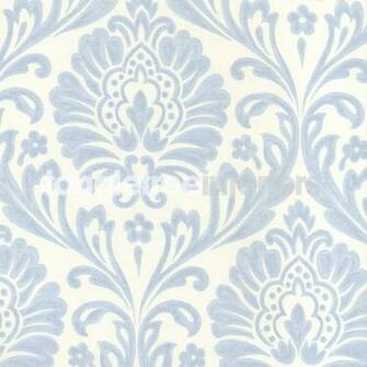 Blue Damask Wallpaper
