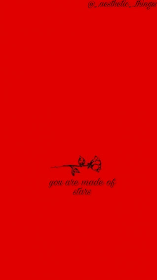 Red Flower Aesthetic Wallpaper