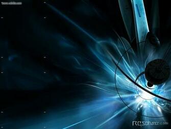 Art Black And Blue Abstract Wisp Background Digital