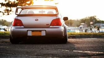 Subaru Impreza Wrx Sti Car Bumper Rear Wallpaper