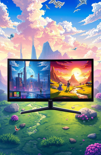Anime Dual Monitor Wallpaper