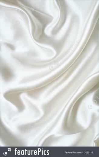Texture Smooth Elegant White Silk As Background Stock Image