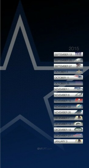 Nfl Schedule Wallpaper Of Nflrt