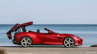 Ferrari Portofino Side HD Wallpaper