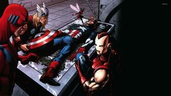 The Avengers Wallpaper Comic