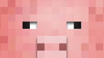 Minecraft Pig Wallpaper Top Background