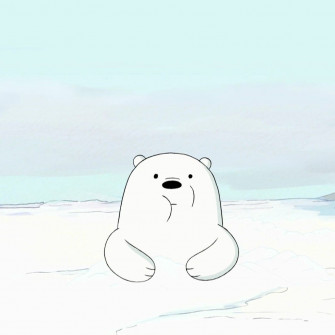 Wallpaper Cute Gambar Kartun We Bare Bears Ice Bear