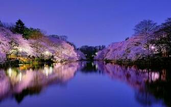 Japan Osaka City Park Lake HD Wallpaper