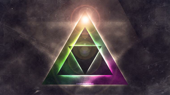 Illuminati Galaxy Wallpaper Triangle iPhone