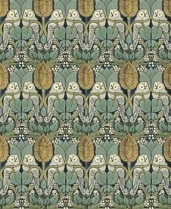 Voysey During The Arts And Crafts Movement Pattern Wallpaper Myt