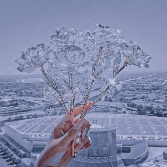 Flowers Sky Aesthetic Blue Pastel Background