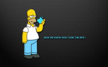 Homer Simpson Work Wallpaper Top