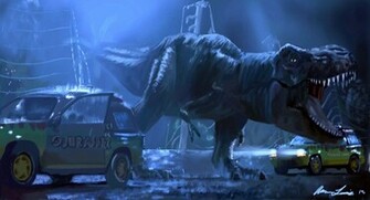 Jurassic Park T Rex Wallpaper