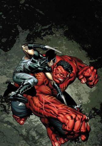 Wolverine Vs Red Hulk Marvel Comics Photo
