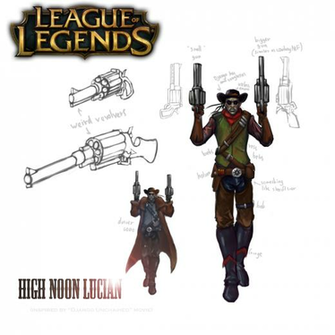 High Noon Yasuo Cosplay League Of Legends Splash