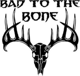Shipping Waterproof Wallpaper Car Sticker Sportsman Bad To The Bone