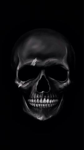 Anonymous On Blackout Skull Wallpaper Dark