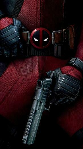 Deadpool Art Illustration Film Hero iPhone Wallpaper