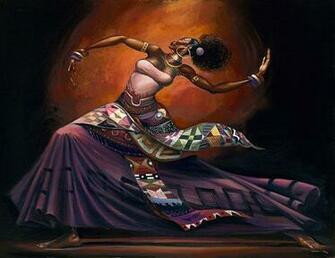 Stunning Black Woman Paintings And Illustrations By