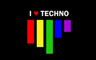 Techno Seven Wallpaper Stock Photos