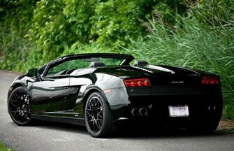 HD Cool Car Wallpaper Lamborghini Gallardo Spyder Black