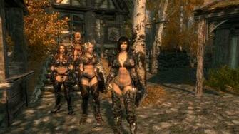 Sexy Vanilla Female Armor For Unp And Sevenbase With Bbp At Skyrim