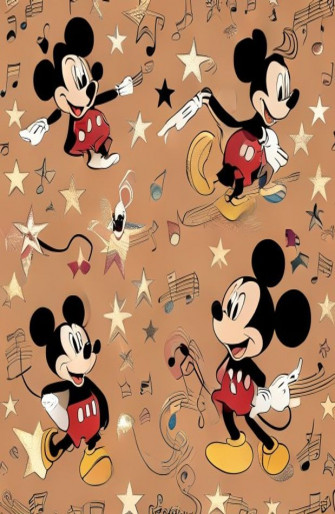 Vintage Mickey Mouse Wallpaper