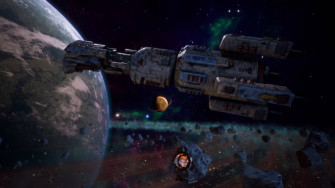 Adventurous Gameplay In The Outer Worlds Wallpaper