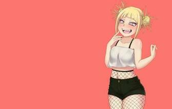 Wallpaper Background Mesh Shorts Toga Himiko My Hero Academia