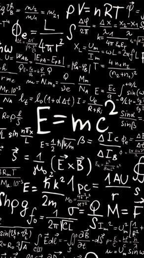 Physics Equations Wallpaper