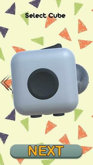 Fidget Games Glide Flip Spin Cube By Nadeem