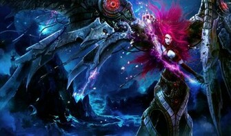 League Of Legends Morgana Wallpaper