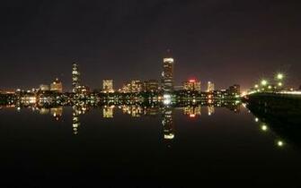 Boston Skyline Wallpaper