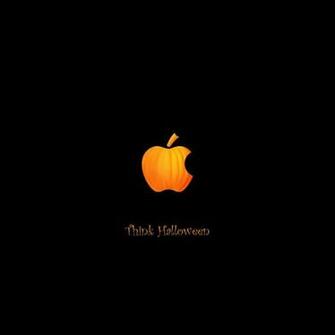 Apple Halloween Screensaver iPad iPhone HD Wallpaper