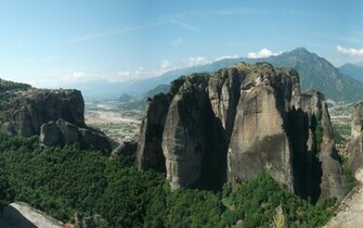 Meteora Wallpaper Stock Photos