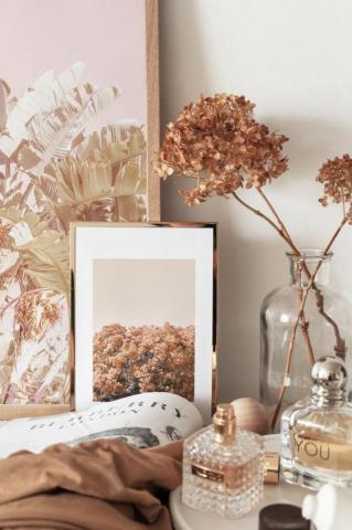 Pale Cali Flowers Print Aesthetic Room Decor Rooms