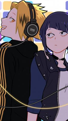 Denki Kaminari Kyoka Jiro My Hero Academia 4k Phone HD