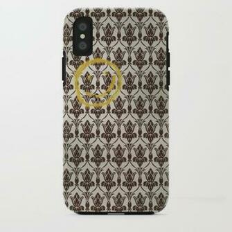 Sherlock Wallpaper Light iPhone Case By Mellymellow Society6