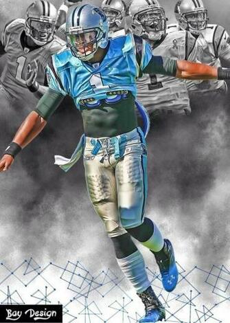 Cam Newton Artworks Digital Paintings Artworkdigit