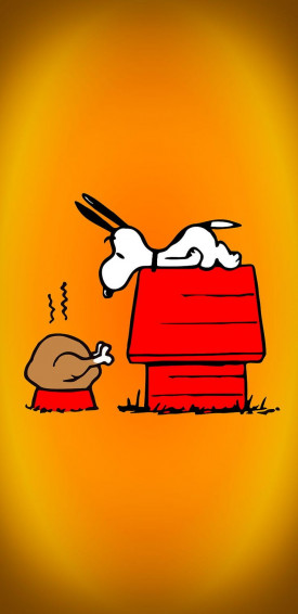 Snoopy Surprise Thanksgiving Turkey House Charlie Brown