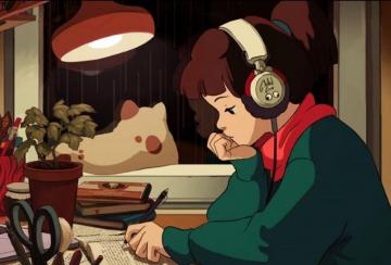 Lo Fi Anime Chill Wallpaper Top