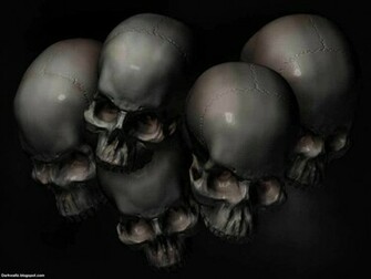 Skulls Wallpaper Dark Skull