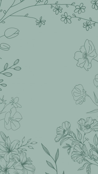 Aesthetic Phone Wallpaper With Flowers In iPhone