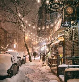 New York Image Winter In City HD Wallpaper And