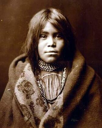 Apache Indian Girl