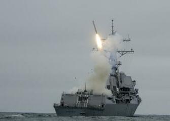 Us Navy Ocean Ships Destroyer Tomahawk Wallpaper