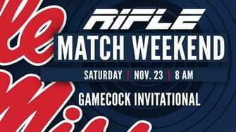 No Rifle Concludes Fall Slate At Gamecock Invitational Ole
